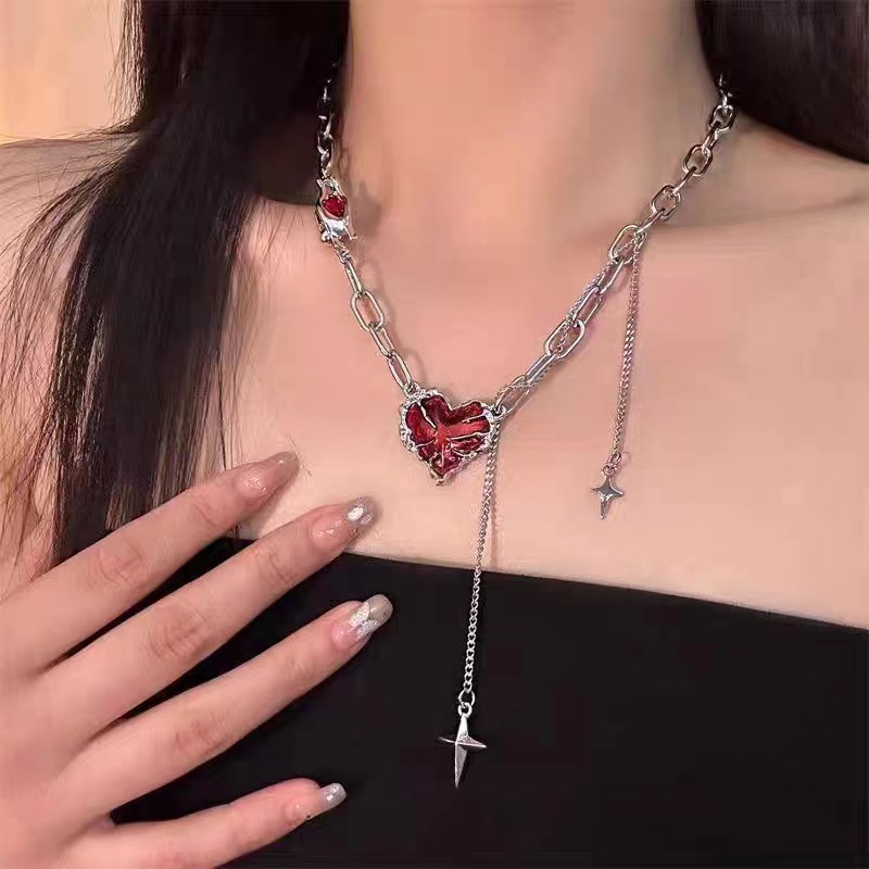 Heart Silver Necklace | Jentle Jewelry