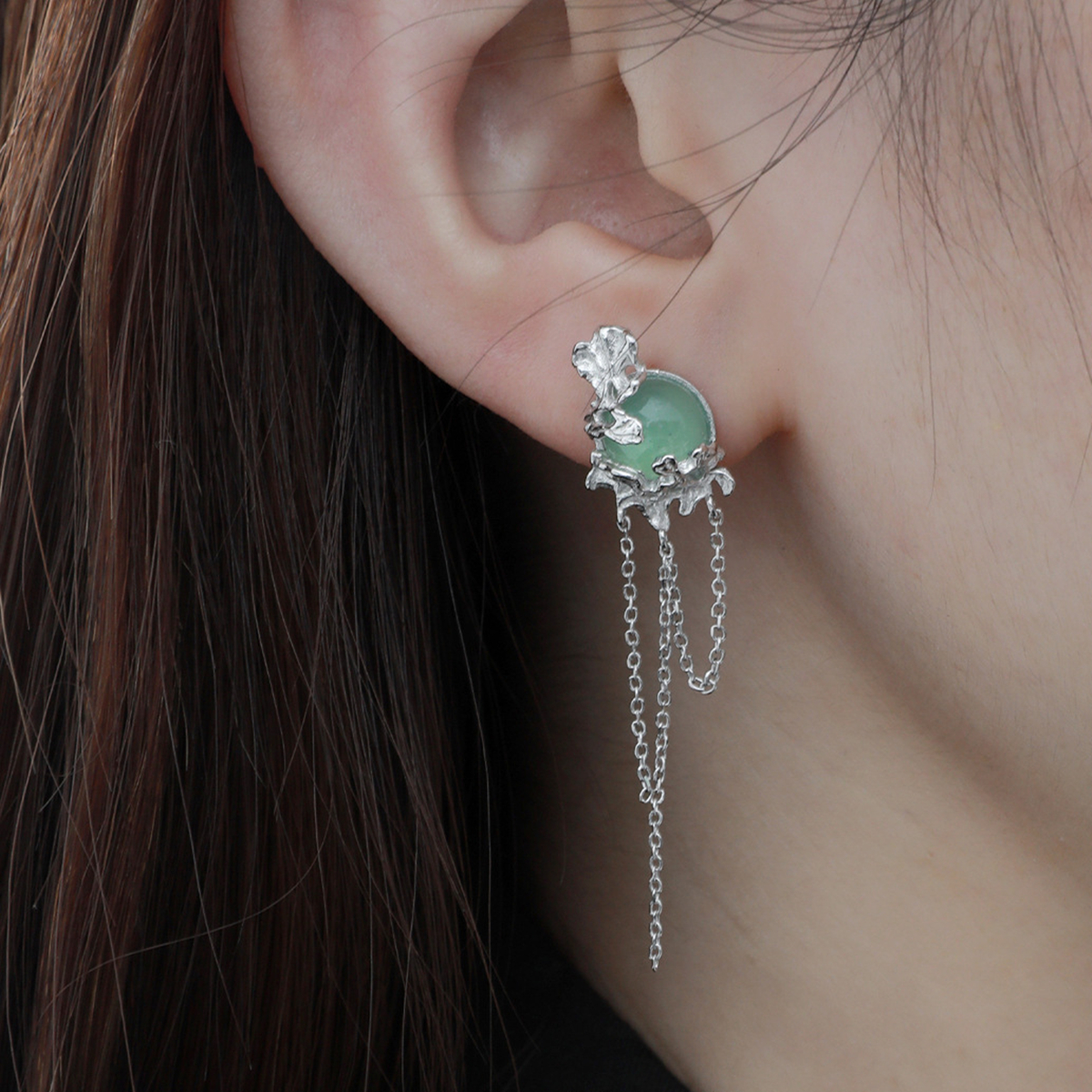 Silver Ear Studs | Jentle Jewelry
