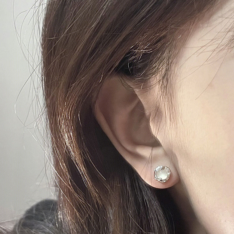 Silver Ear Studs | Jentle Jewelry
