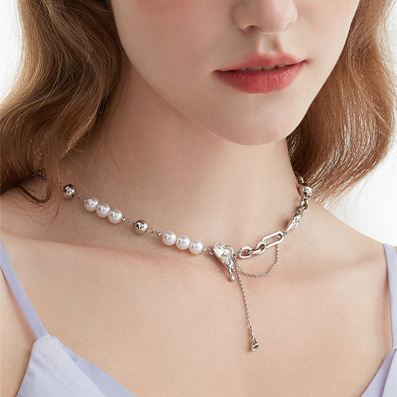 Heart Silver Necklace | Jentle Jewelry