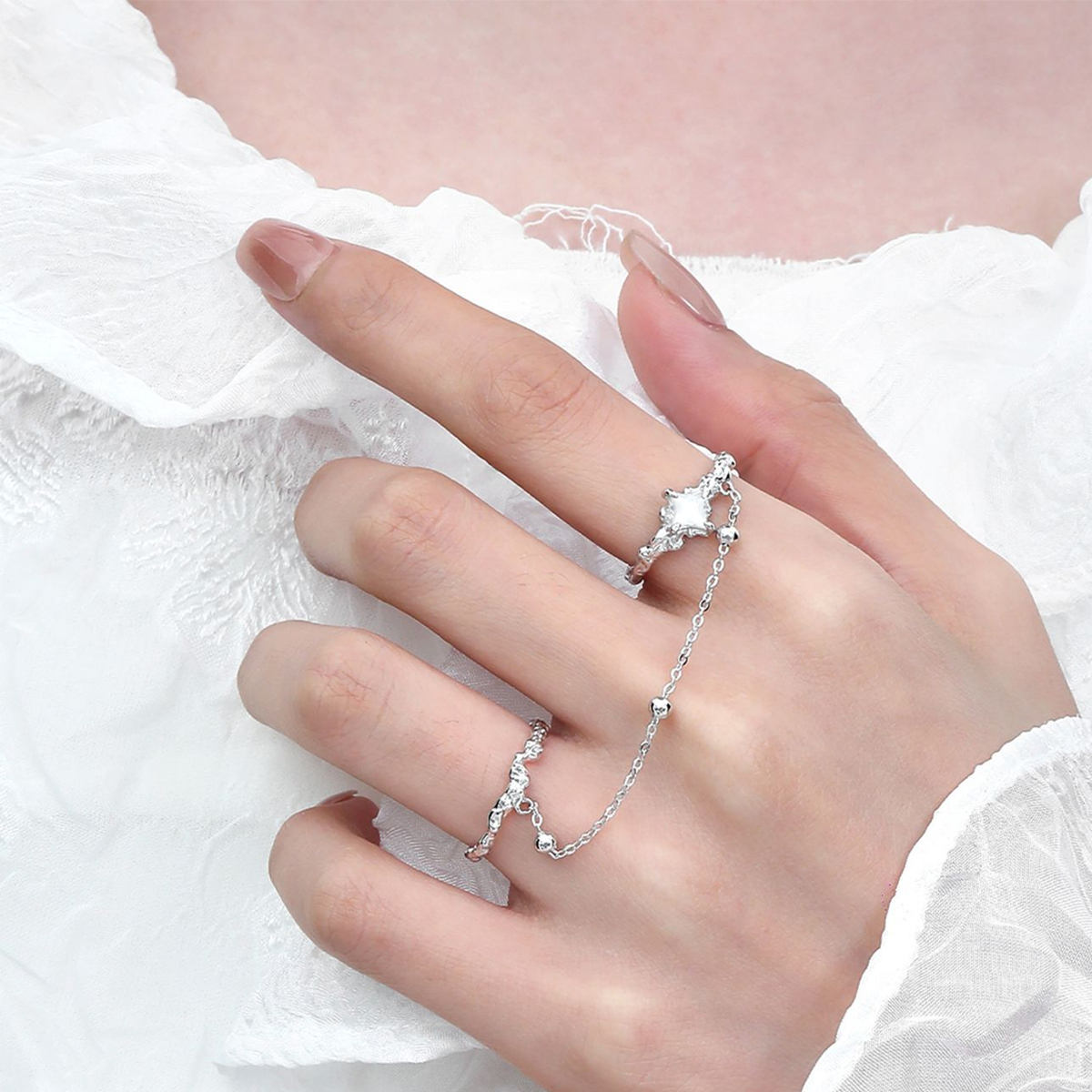 Silver Ring Stack | Jentle Jewelry