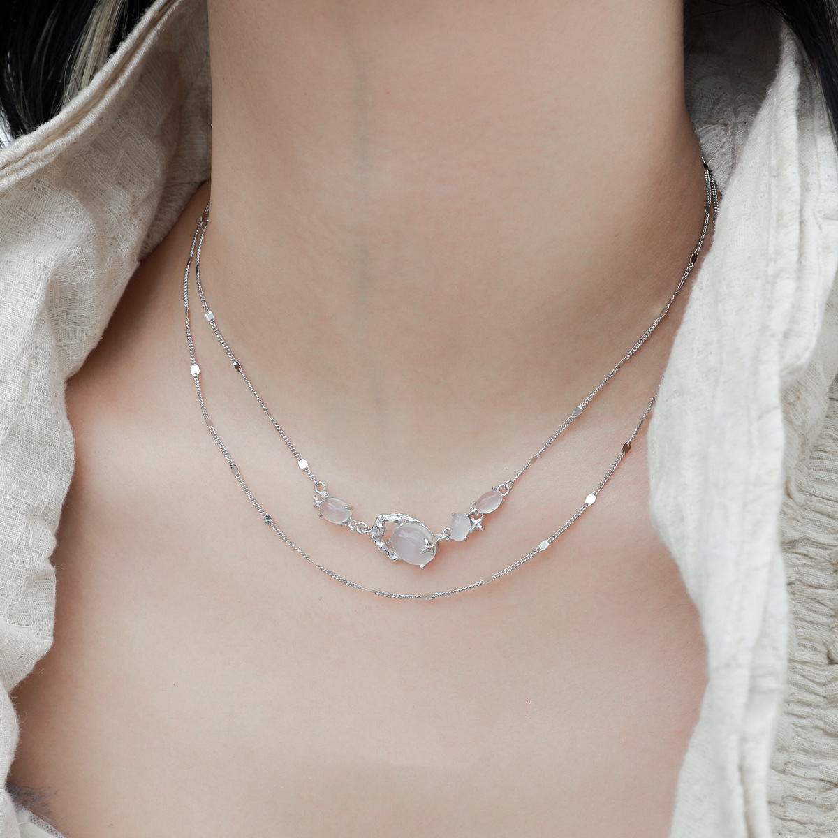Silver Pendant Necklace | Jentle Jewelry