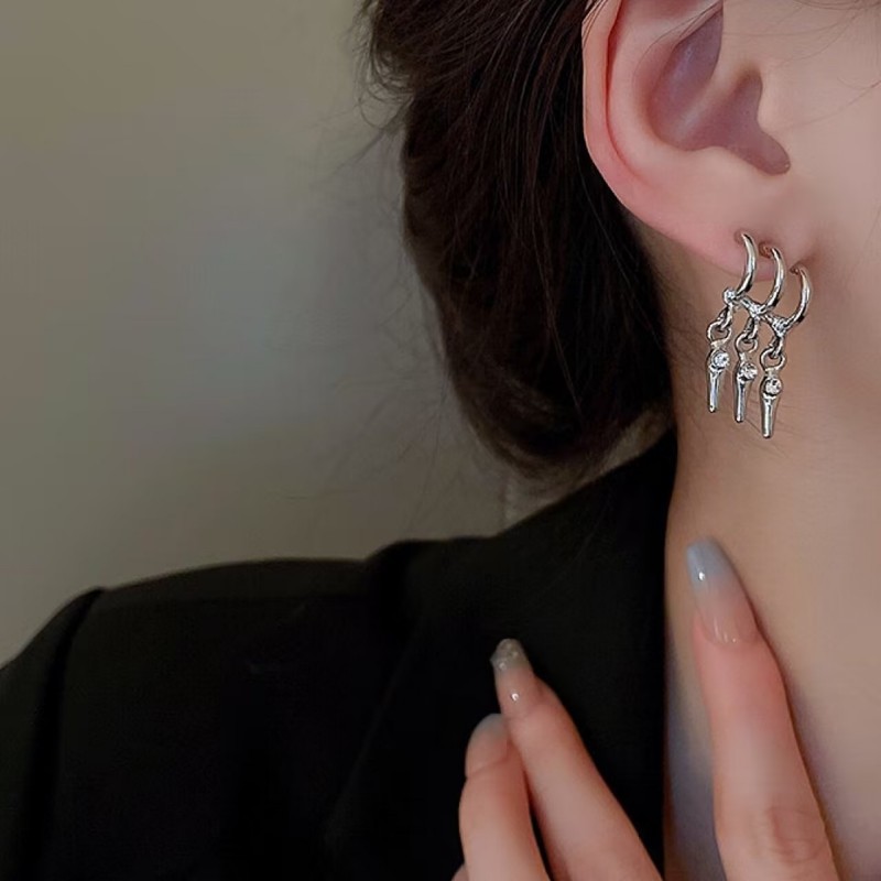 Silver Earrings  | Jentle Jewelry | Trendy Designer Jewelry