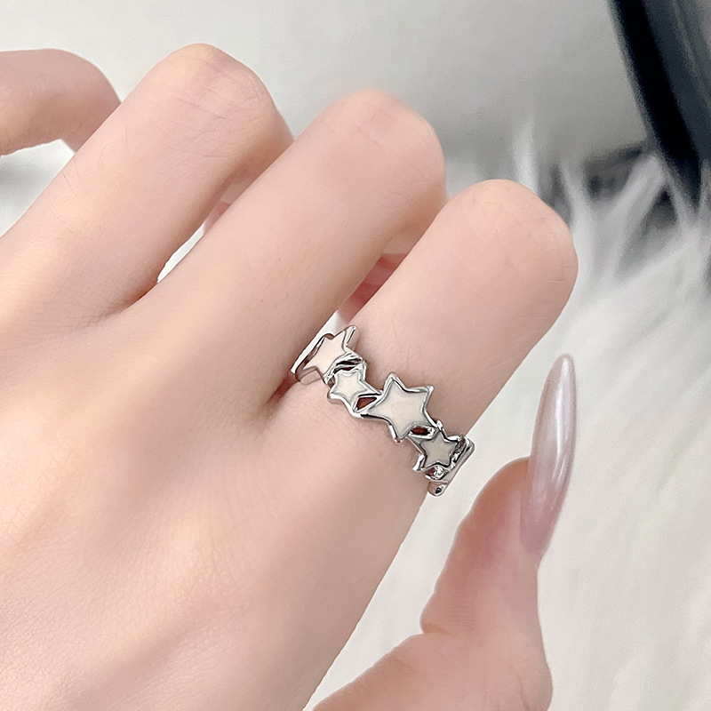Star Silver Ring | Jentle Jewelry