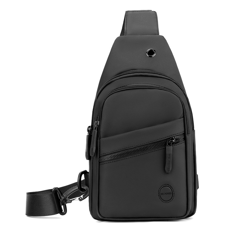 4L Waterproof Crossbody Bag for Men Plain Shoulder Bag Running Bag Cycling Bag