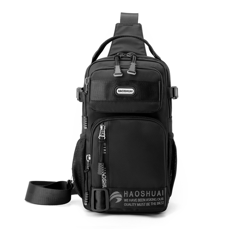 7L Waterproof Nylon Crossbody Bag for Men Shoulder Bag Running Bag Cycling Bag