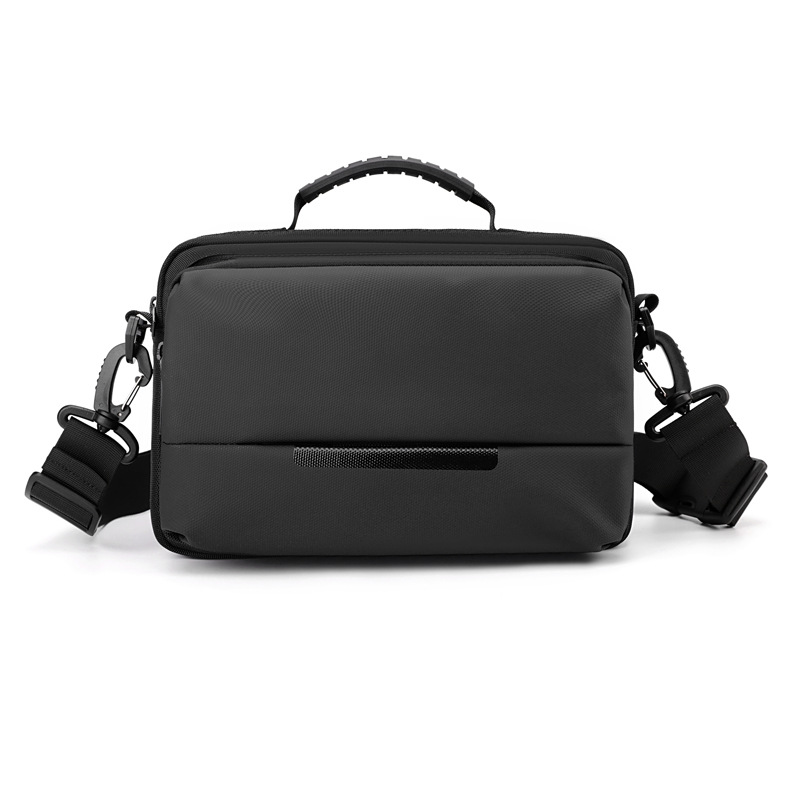 5.9L Waterproof Nylon Crossbody Bag for Men Shoulder Bag Running Bag Cycling Bag
