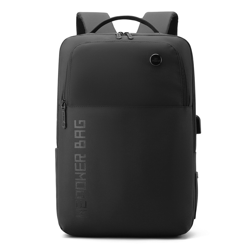 19L Laptop Backpack with USB Charging Port for Men Multiple Compartments Durable Travel Backpack 17" Waterproof Backpack Water-Resistant High Quality Zipper