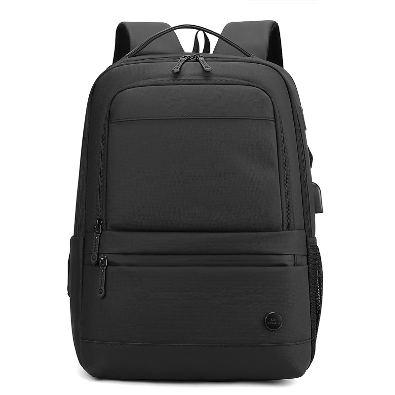 Mens Waterproof Laptop Backpack with USB Charging Port Headphone Port 27L Water-Resistant Work Backpack Travel Backpack Nice Gift