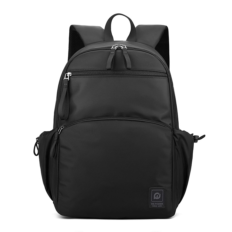 Mens 17" Nylon Waterproof Backpack 25L Work Backpack Laptop Backpack Plain Bag Nice Gift