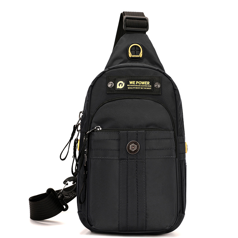 7L Crossbody Bag Waterproof Multiple Compartments Casual Style Small Work Bag Nice Gift