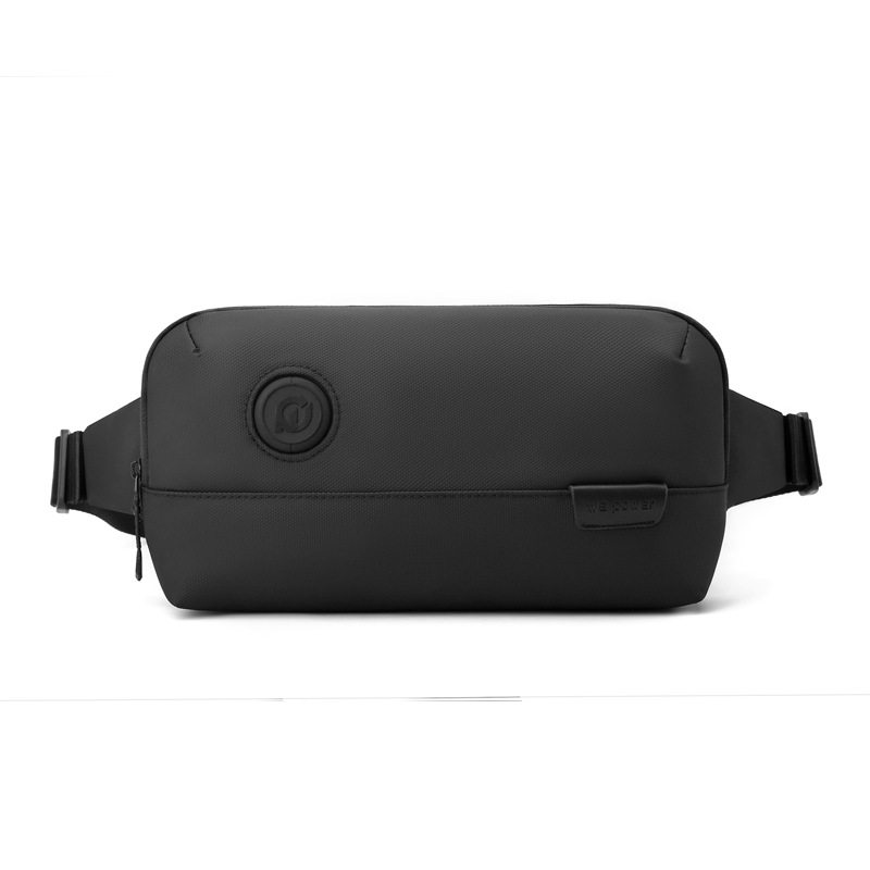 3L Nylon Crossbody Bag Waterproof Waist Bag Casual Style Nice Gift
