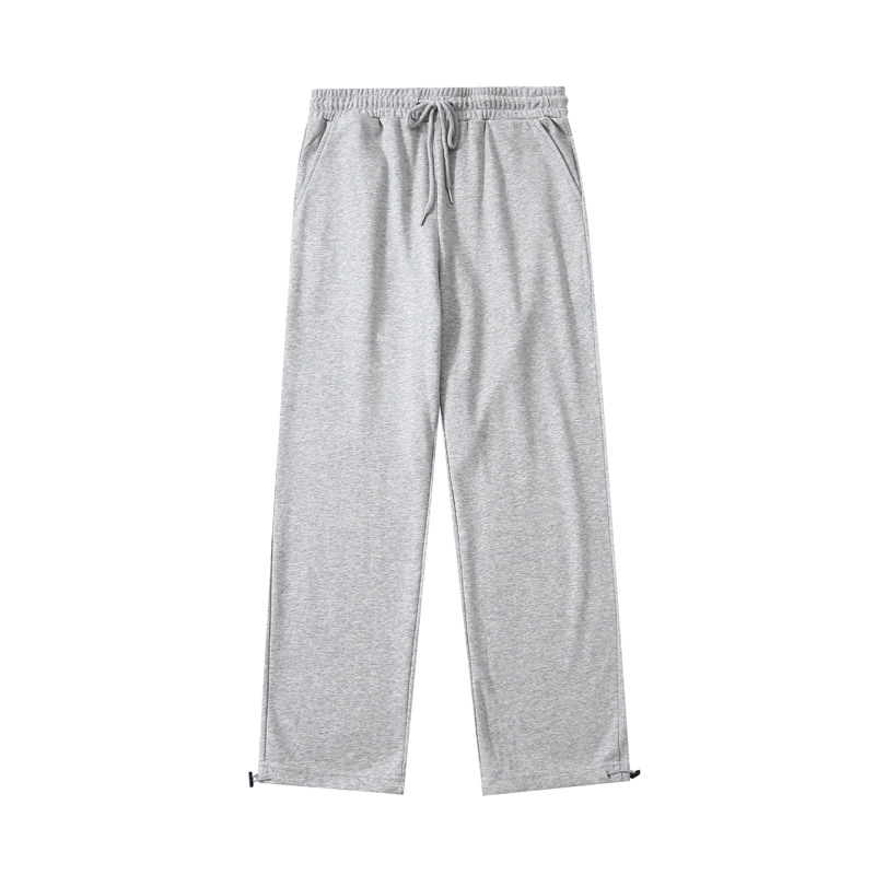 Men's Light Gray Casual Pants Gray Jogger Pants Loose Style Pants