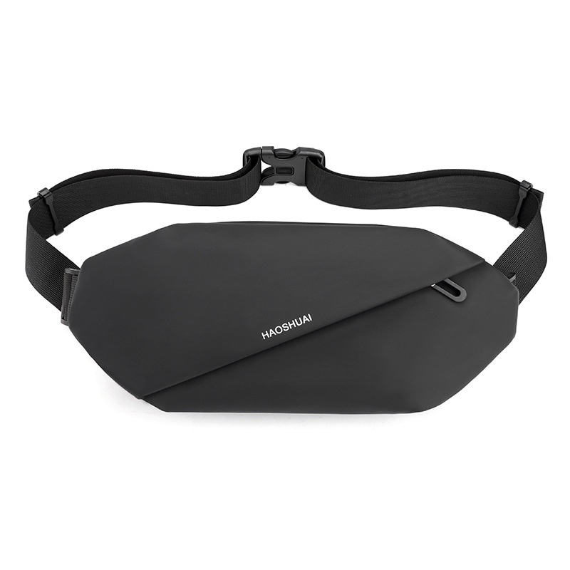 4L Crossbody Bag for Men Plain Shoulder Bag Waist Bag Running Bag Cycling Bag