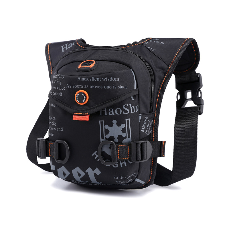 3.4L Waterproof Nylon Crossbody Bag for Men Shoulder Bag Running Bag Cycling Bag
