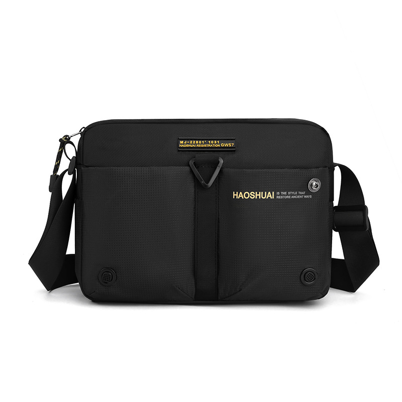 6L Waterproof Nylon Crossbody Bag for Men Shoulder Bag Running Bag Cycling Bag
