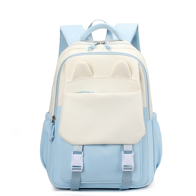 Girls 35L Nylon School Backpack Elementary Book Bag Pop Merch
