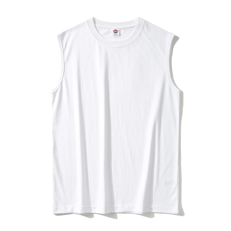 Men's Summer Cotton Tank Top Plain Tank Top 