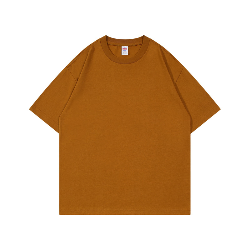 Drop Shoulder T Shirt for Men Crew Neck Cotton T Shirt Plain T Shirt