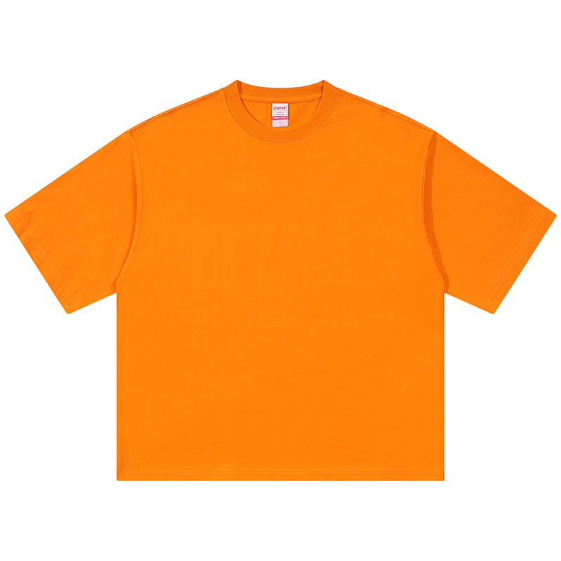 Men's Oversize Drop Shoulder T Shirt Crew Neck Cotton T Shirt Plain T Shirt