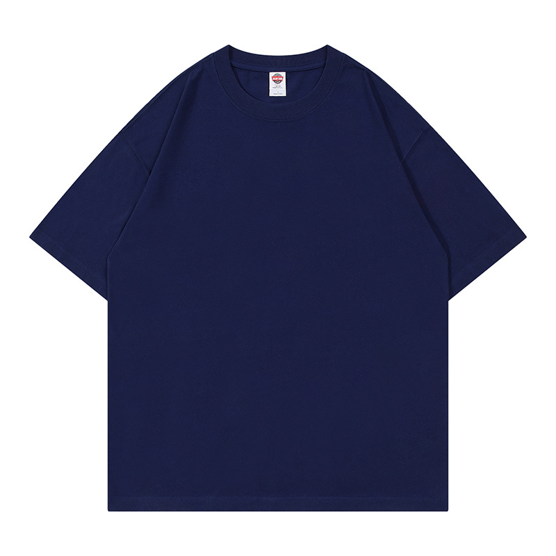 Drop Shoulder Cotton T Shirt Crew Neck T Shirt for Men Plain T Shirt