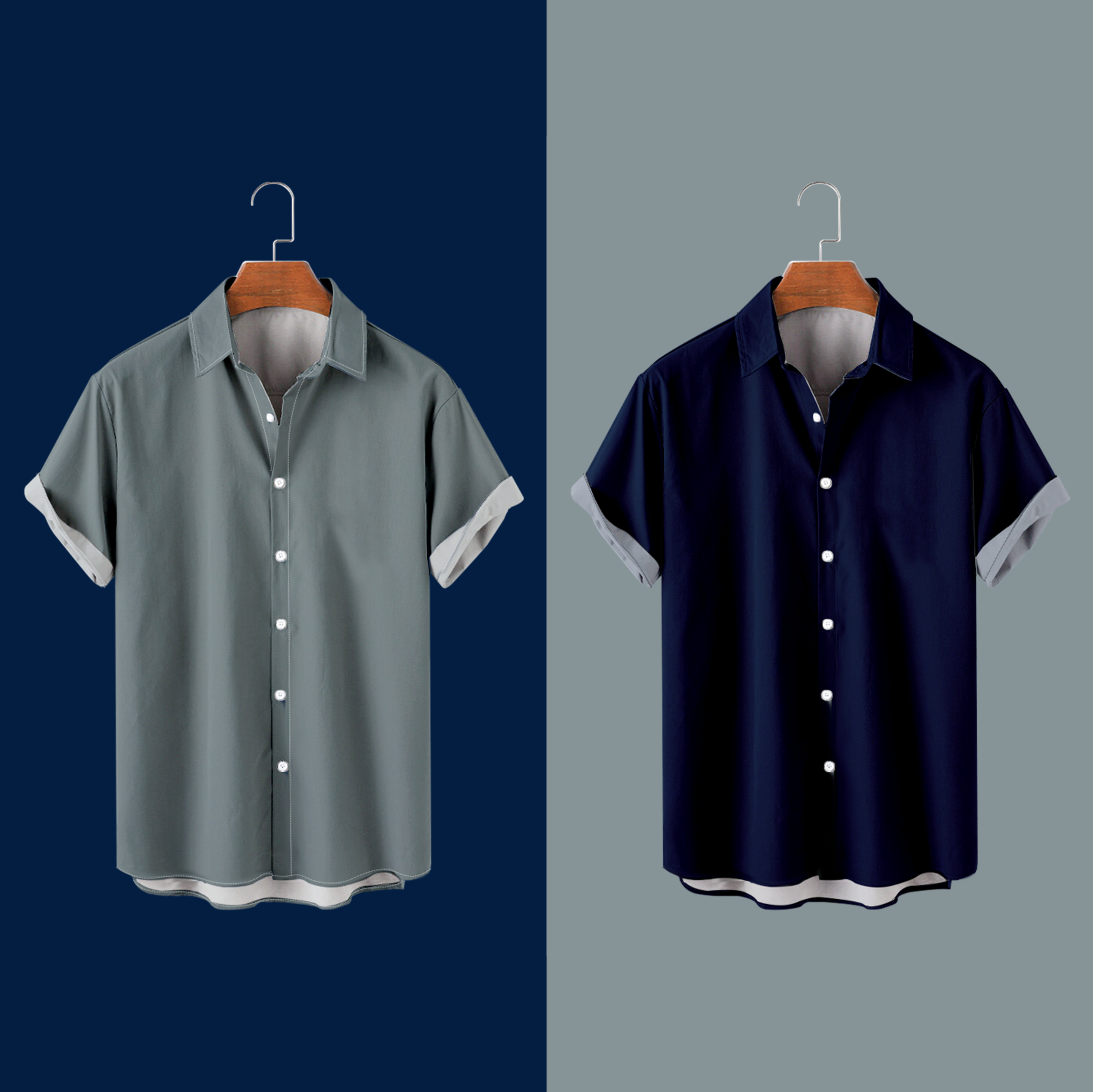 Dallas American Football Button Up Shirt Short Sleeve Shirt Quick Dry Shirt 2 Piece Combo
