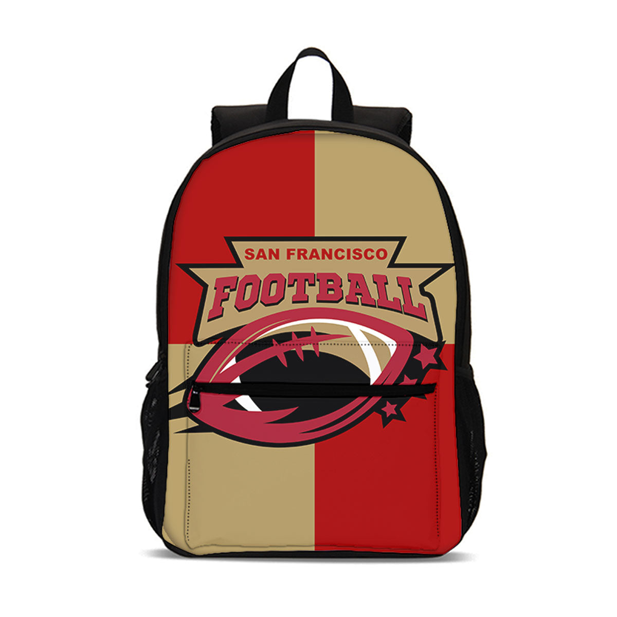 Kids' American Football 18" Backpack with USB Charging Port School Backpack Ideal Gift for Kids
