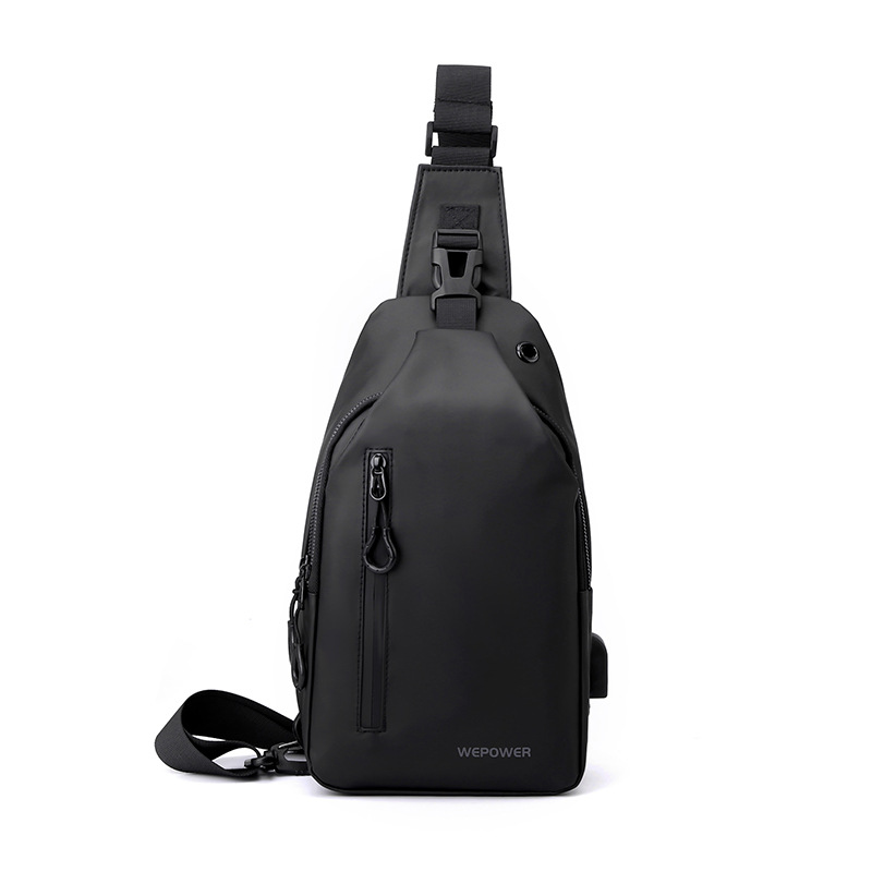 4L Crossbody Bag for Men Plain Shoulder Bag Running Bag Cycling Bag