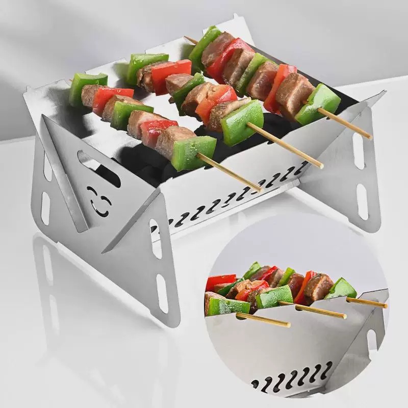 Mini card BBQ barbecue grill
