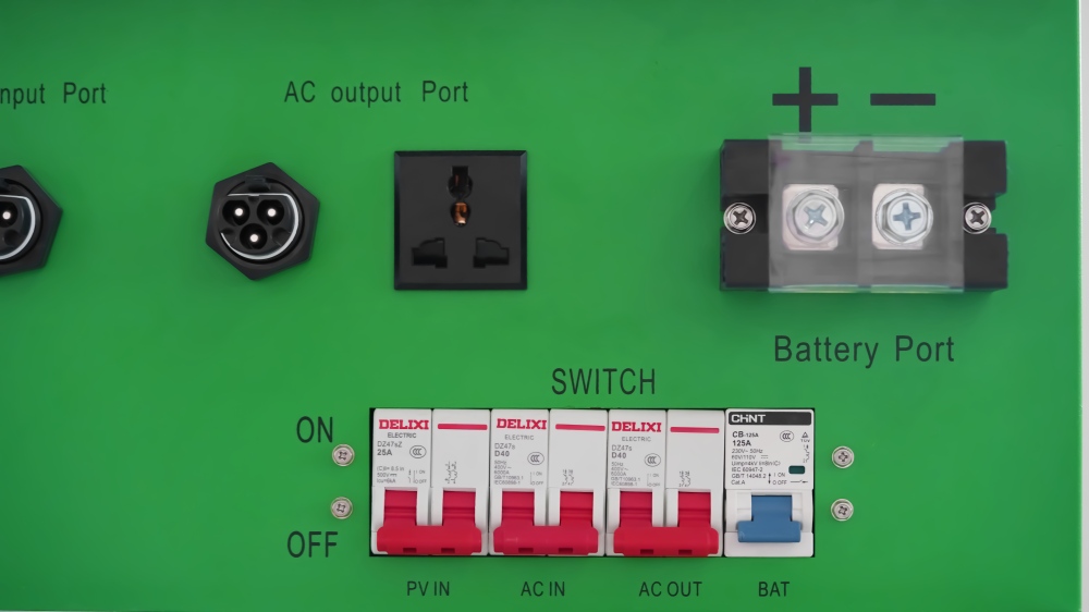TezePower 10KWh All in one Na+ Battery 48V 200Ah Sodium Ion Mobile ESS Built-in 5KW Hybrid Off-grid Inverter, BMS
