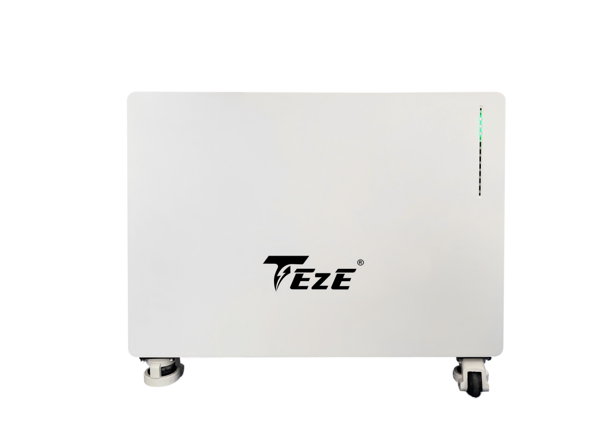 TezePower 20kWh 51.2V 400Ah LiFePO4 Battery IP65 Home Energy Storage with Smart BMS & WiFi