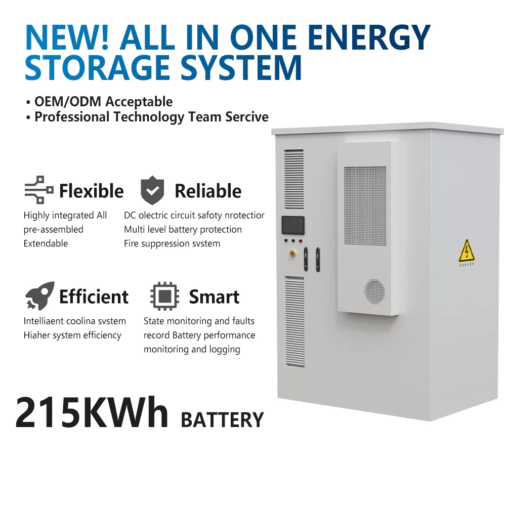 TezePower High Voltage Cabinet 100KWH 215KWH LiFePO4 Battery IP54 Protection Air Cooling Industrial & Commercial Use, Scalable DC Power Cabinet with BMS Integration