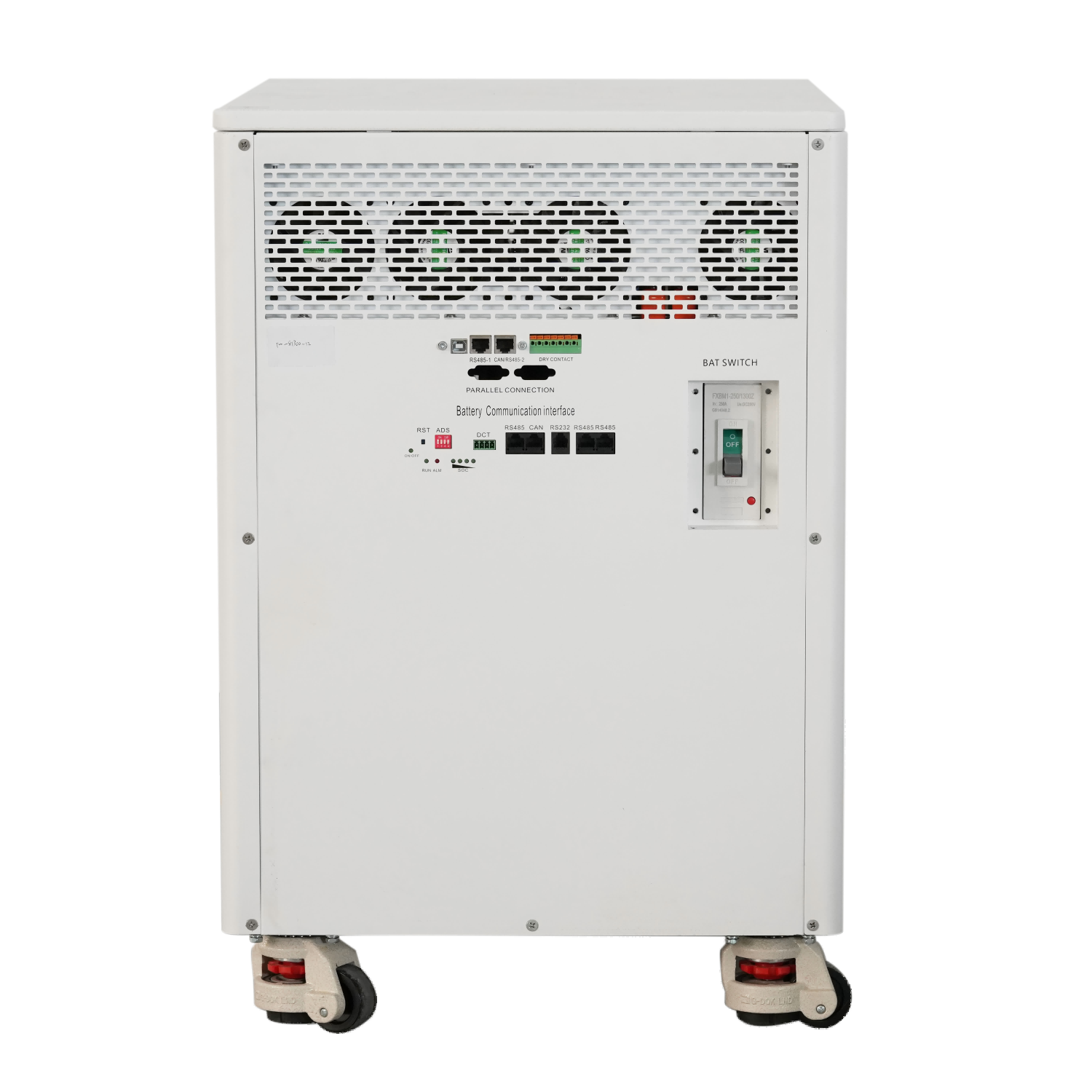 TezePower 51.2V 48V 600Ah 30kWh All in One LiFePO4 Battery Mobile ESS Built-in 12kw Three-Phase Hybrid off-grid Inverter, Smart Bluetooth BMS, MPPT, Active Balancer-Solar Battery Systems for Home