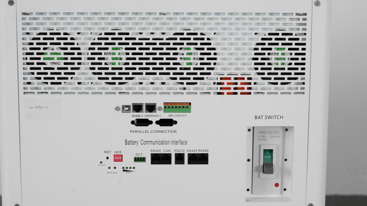 TezePower Three-Phase AC380V 51.2V 48V 400Ah All in One 20kWh LiFePO4 Solar Battery Mobile ESS Built-in 10kw Hybrid Off-grid Inverter, BMS, MPPT, Active Balancer, Backup Power for Home