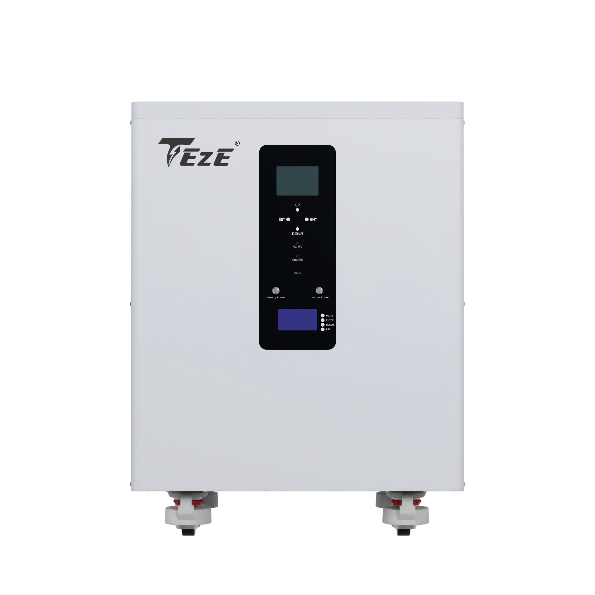 All in One 51.2V 587Ah 30kWh LiFePO4 Battery Three Phase Solar Home Energy Storage System AC380V Built in 12kW Hybrid Inverter
