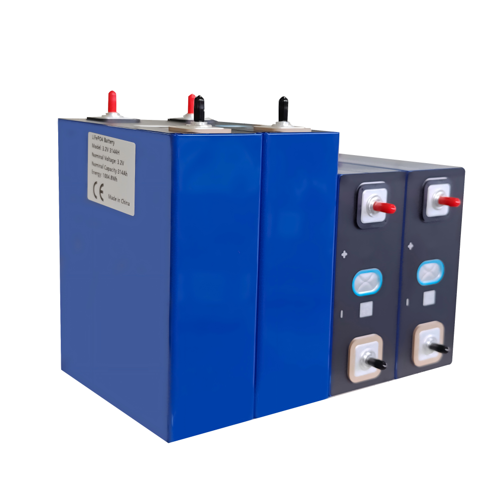 DEJIN 314Ah LiFePO4 Battery Cells - Brand New Grade A+ with QR Code for EV RV Solar Power