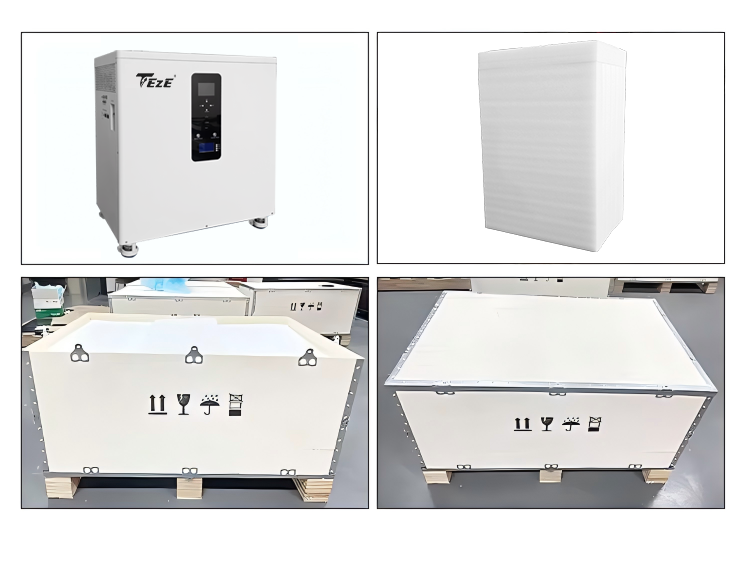 TezePower 51.2V 48V 400Ah 20kWh All-in-One ESS LiFePO4 Energy Storage System Built-in 10kW Hybrid Off-grid Inverter, BMS, MPPT, Equalization Module