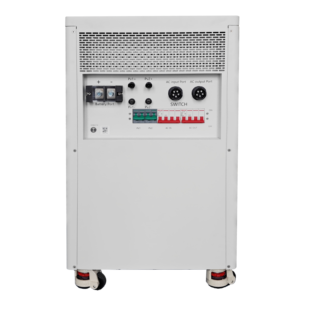 TezePower 48V 51.2V 628Ah 32KWH 30KWH All in One LiFePO4 Battery Mobile ESS Built-in 12kw AC380V Hybrid off-grid Three Phase Inverter, Smart Bluetooth BMS, MPPT, Active Balancer-Solar Battery Systems for Home