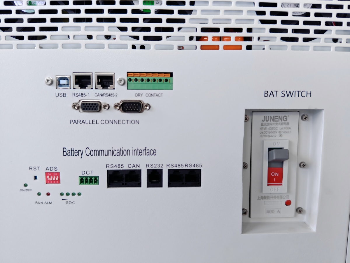 TezePower 48V 51.2V 628Ah 32KWH 30KWH All in One LiFePO4 Battery Mobile ESS Built-in 12kw AC380V Hybrid off-grid Three Phase Inverter, Smart Bluetooth BMS, MPPT, Active Balancer-Solar Battery Systems for Home