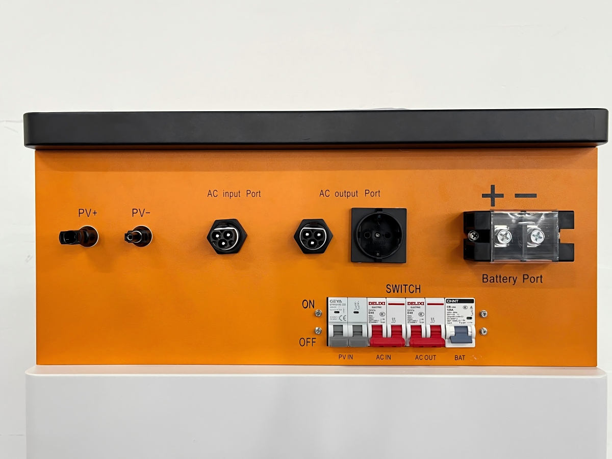 51.2V 314Ah 16kWh All-in-One LiFePO4 Battery with Built-in 6.5kW Hybrid Off-Grid Inverter | TezePower