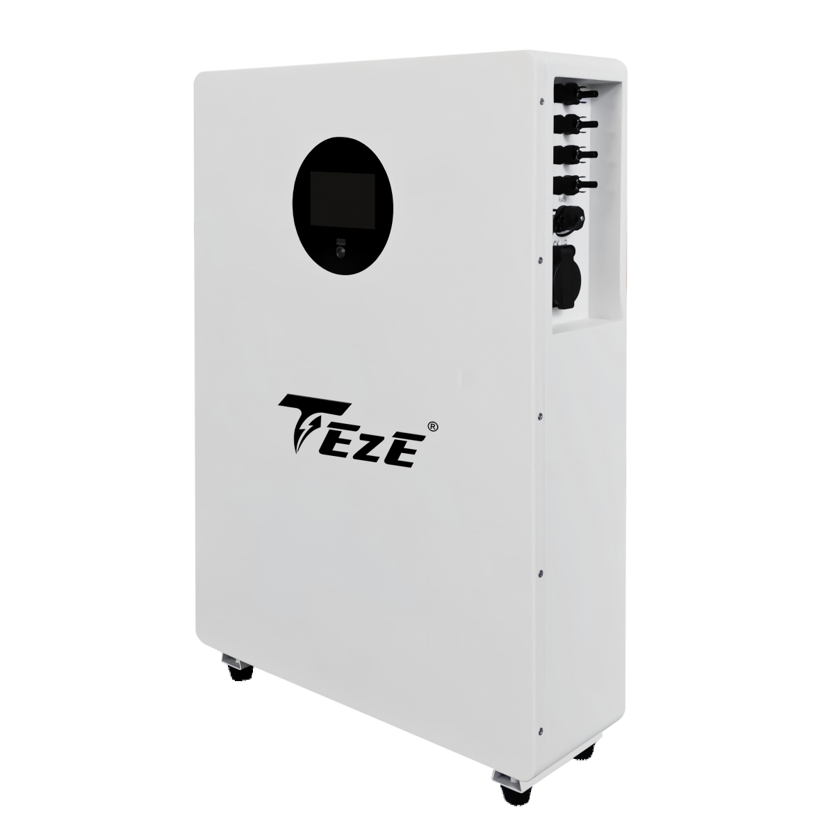 5kWh Balcony Home Energy Storage System 51.2V 100Ah LiFePO4 Built-in 2.4kW Inverter Off-grid Solar System Plug and Play ESS