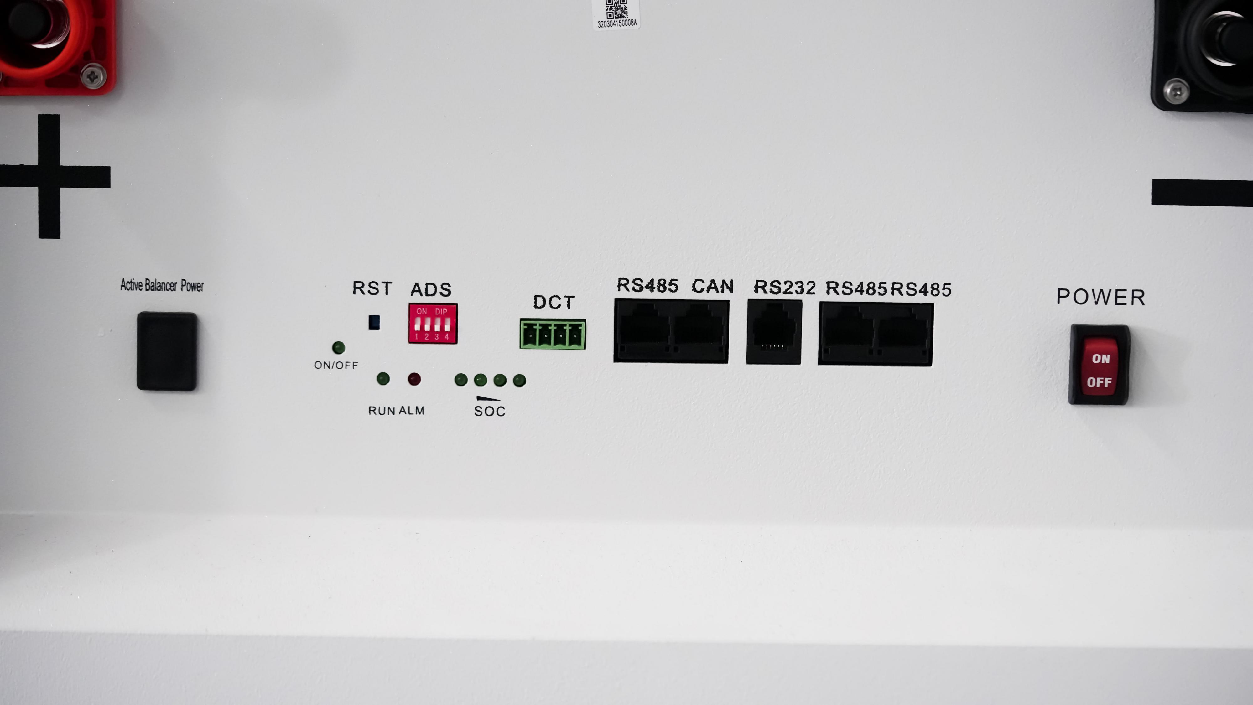 TezePower 51.2V 48V 600Ah 30kWh LiFePO4 Battery Mobile ESS With Active Balancer, Mobile Home Energy Storage System