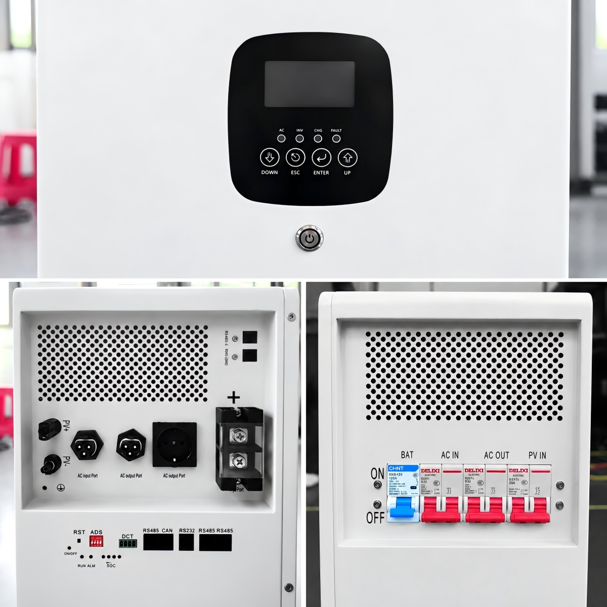 8kWh All-in-One LiFePO4 ESS 25.6V 314Ah Home Energy Storage System with Built-in 4.5kW Hybrid Inverter, Active Balancing, WiFi & Bluetooth