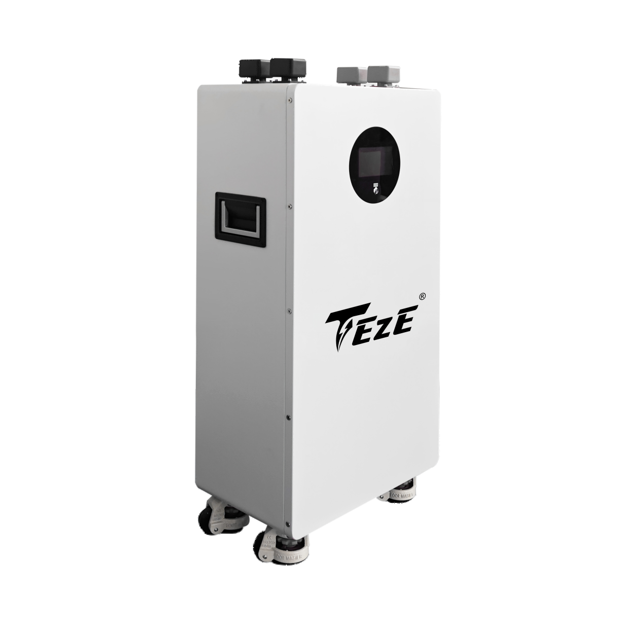 TezePower 9kWh 45V 200Ah Sodium-ion DIY Battery Box Case Kits Pack with 200A BMS, WiFi, Bluetooth & APP for Home Solar Energy Storage