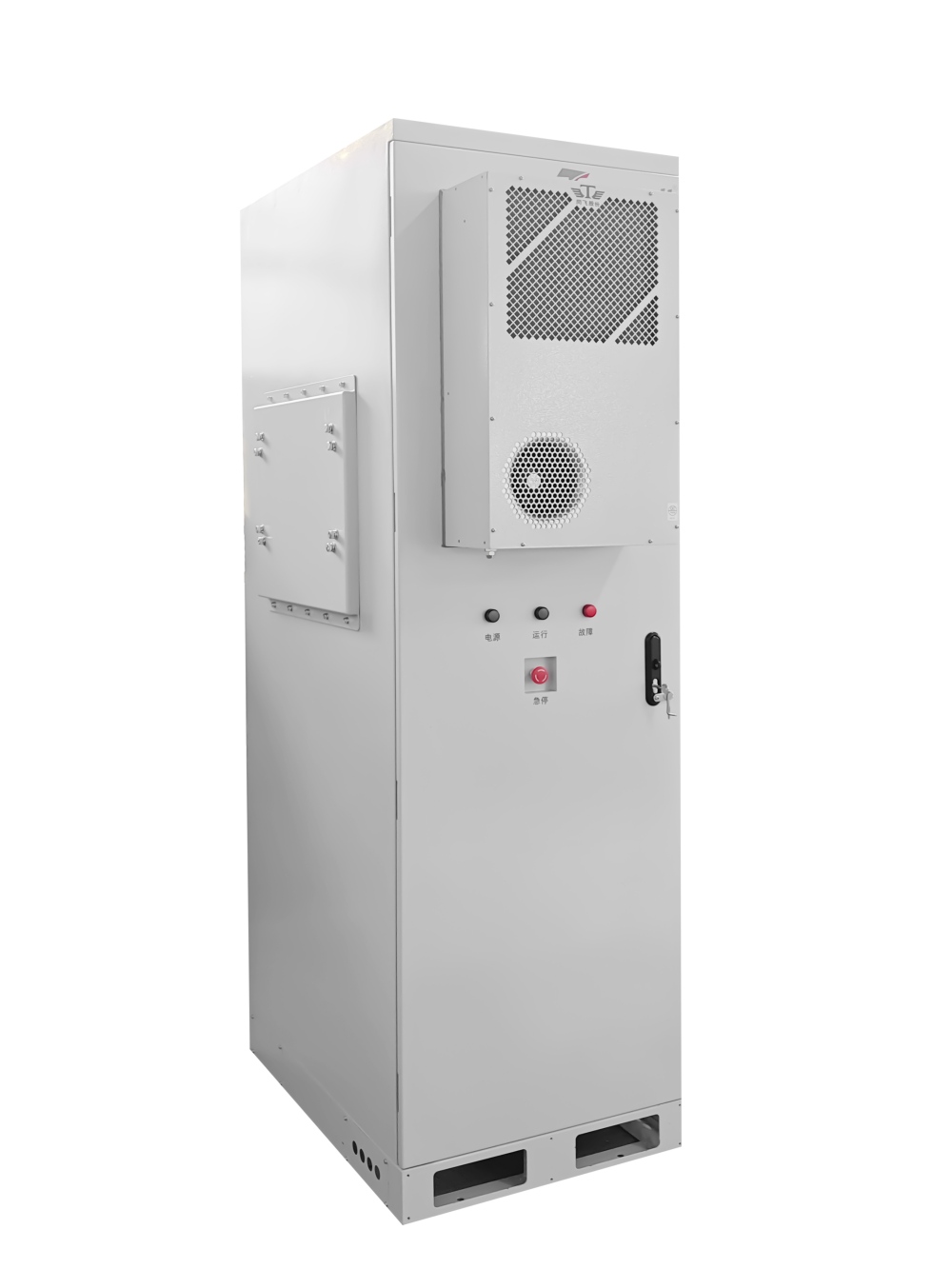 TezePower High Voltage Cabinet 100KWH 215KWH LiFePO4 Battery IP54 Protection Air Cooling Industrial & Commercial Use, Scalable DC Power Cabinet with BMS Integration