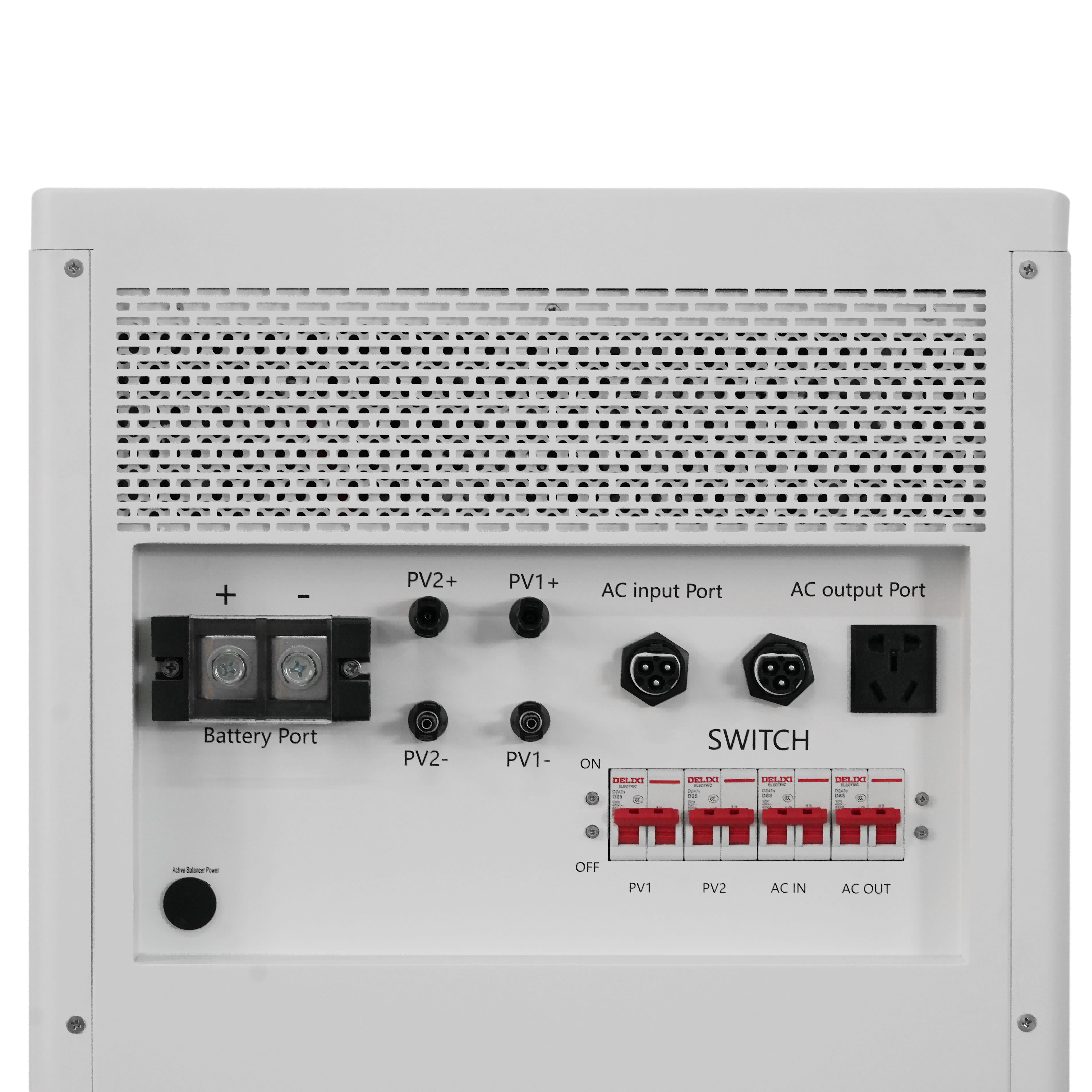 TezePower 51.2V 48V 400Ah 20kWh All in One LiFePO4 Battery Mobile ESS Built-in 10kw Inverter, BMS, MPPT, Active Balancer-TezePower