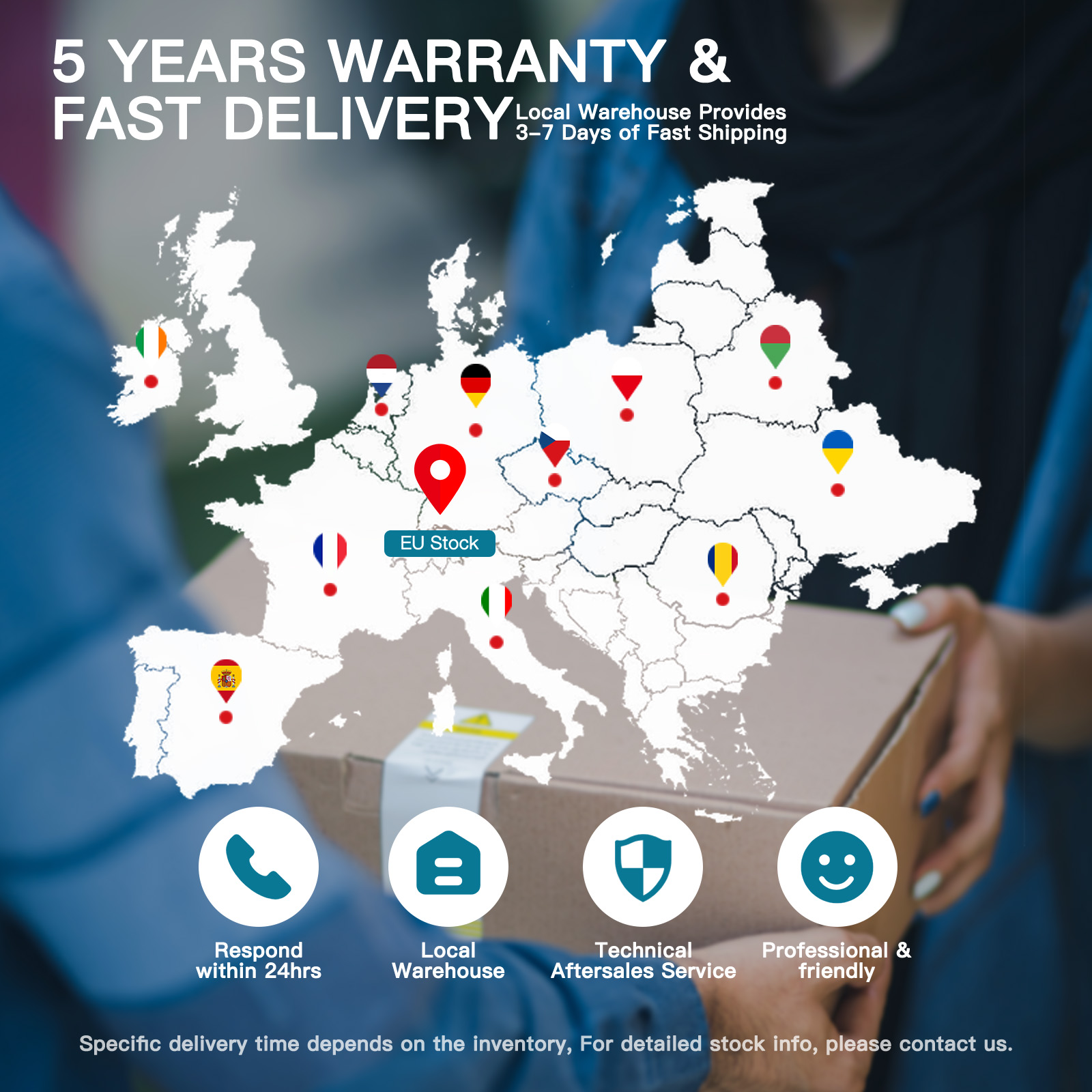 TezePower 51.2V 48V 400Ah 20kWh LiFePO4 Battery Mobile ESS With Active Balancer, Home Energy Storage System