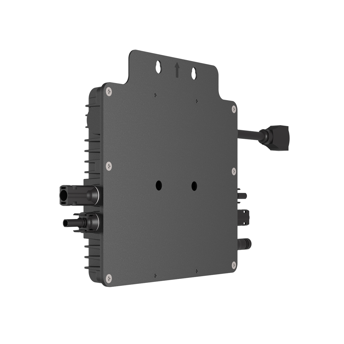 Micro Inverter, MPPT Grid Tie Solar Inverter with WiFi & App, DC to AC, IP67 Waterproof Micro Inverters for 2 Solar Panels (EU Plug)-TezePower