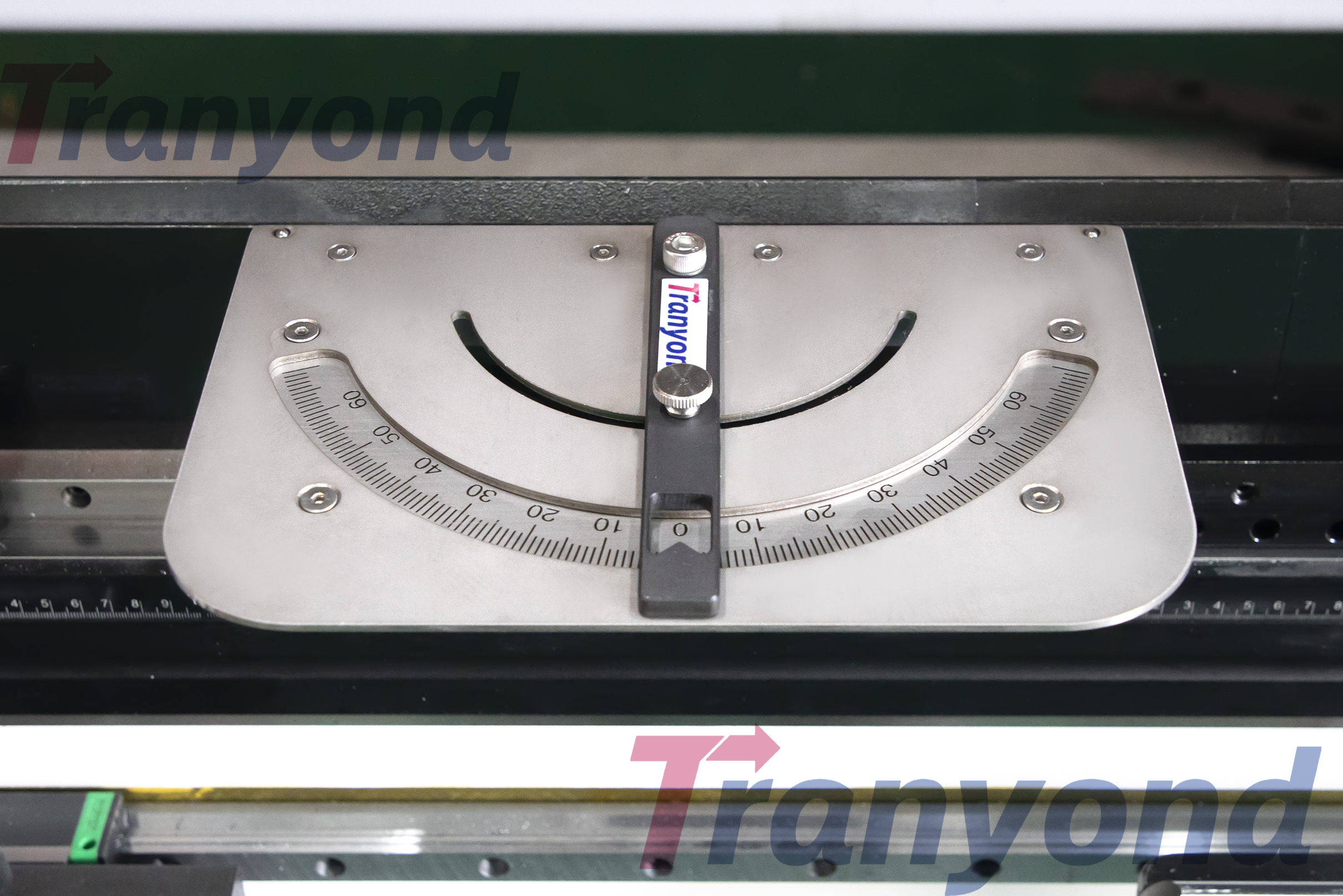 squaring arm for press brake