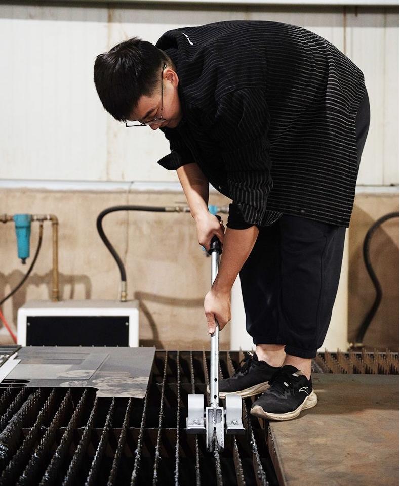 Manual Laser cutting machine slag remover